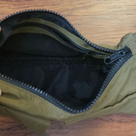NWOT BAGGU Olive Green Chic Feminine Retro Y2K Edgy Streetwear Shoulder Bag - Picture 4 of 7